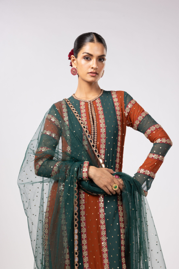 JADE GREEN PANT KURTA SET