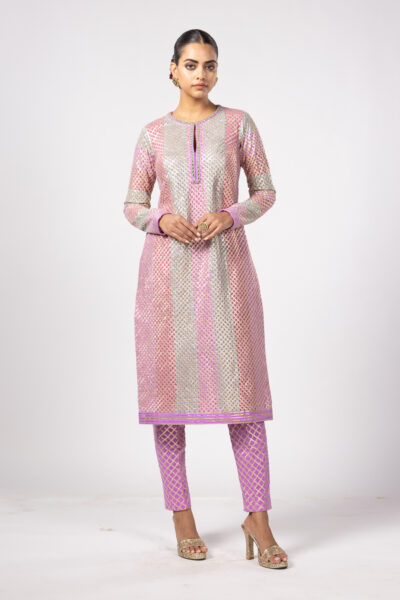 Aqua Kurta Set