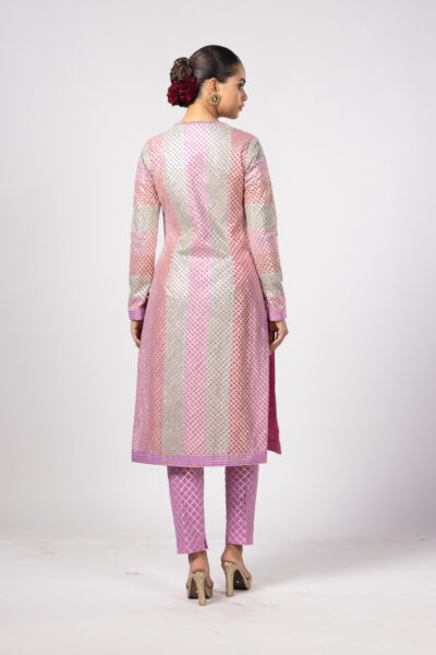 AQUA KURTA PANTS SET